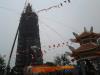 Đặt búp sen khổng lổ trên đỉnh tháp Đại Bi