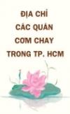 Địa chỉ các quán cơm chay trong TP. HỒ CHÍ MINH