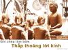 Ghi chép lõm bõm Thấp thoáng lời kinh