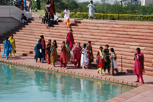 Indian Bahá'� (Lotus) Temple by Brajeshwar.