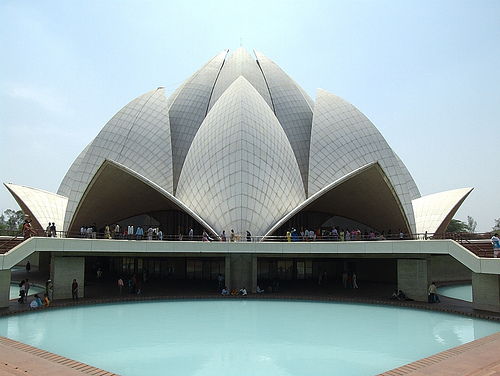 Lotus Temple by pxwiz.