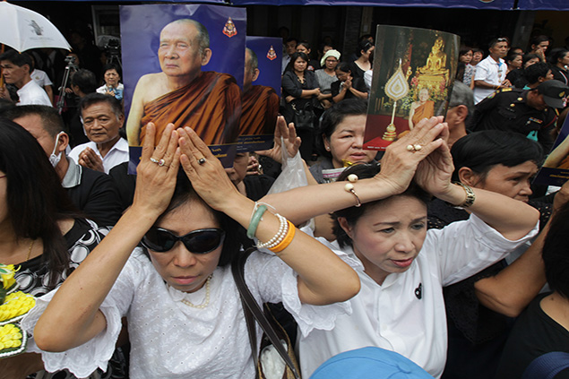 บรรยากาศ ที่วัดบวรนิเว